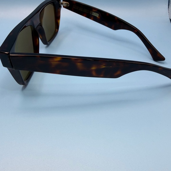 NIB Cutler and Gross Tortoise Shell Sunglasses - Picture 4 of 9
